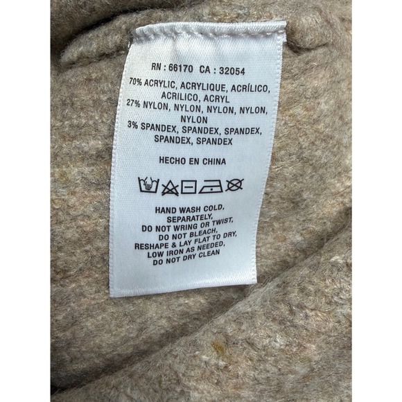 Saturday Sunday Anthropologie Colorblock Knit Crop Tank Top Pink Grey Tan Large - Picture 4 of 4